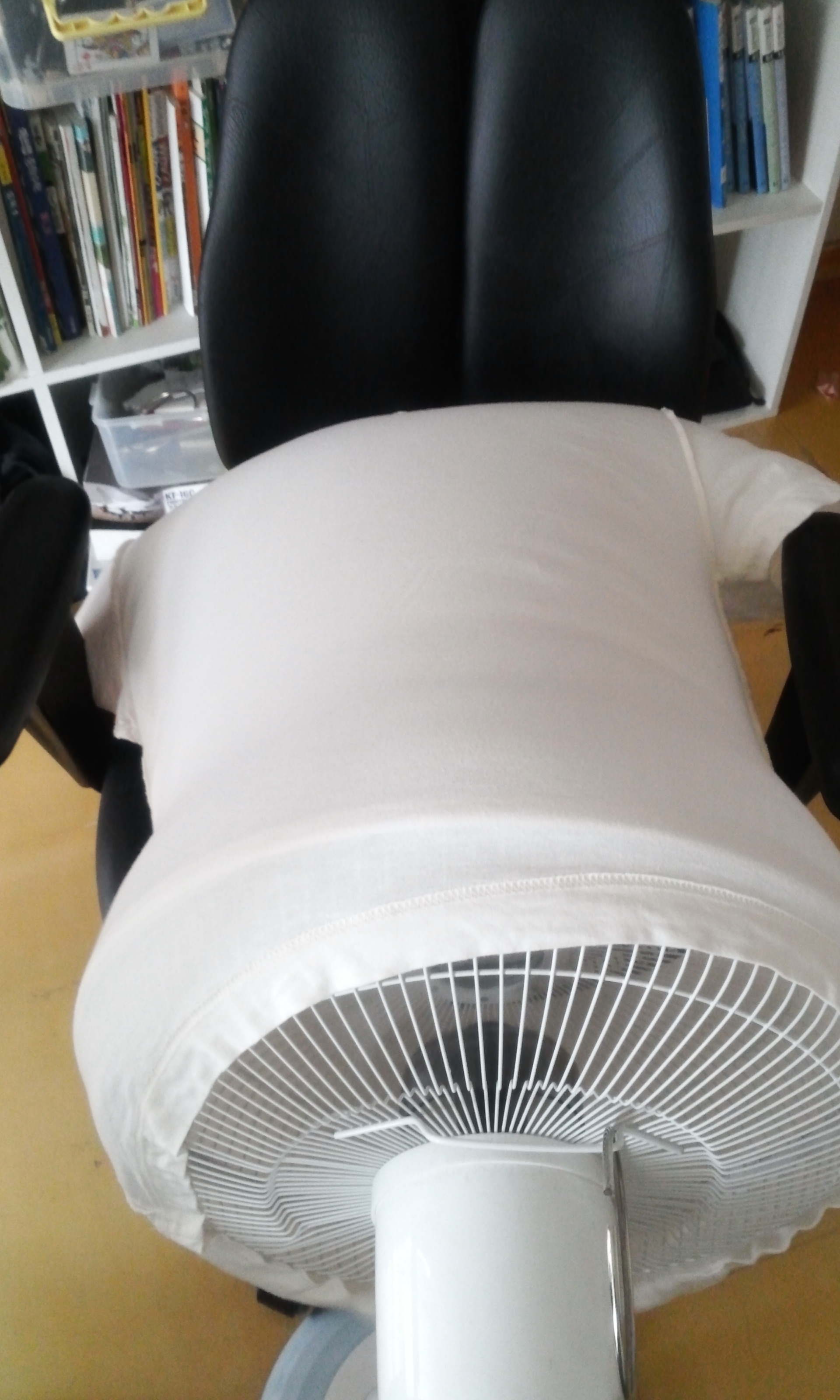 이런식으로 말려봤다 손