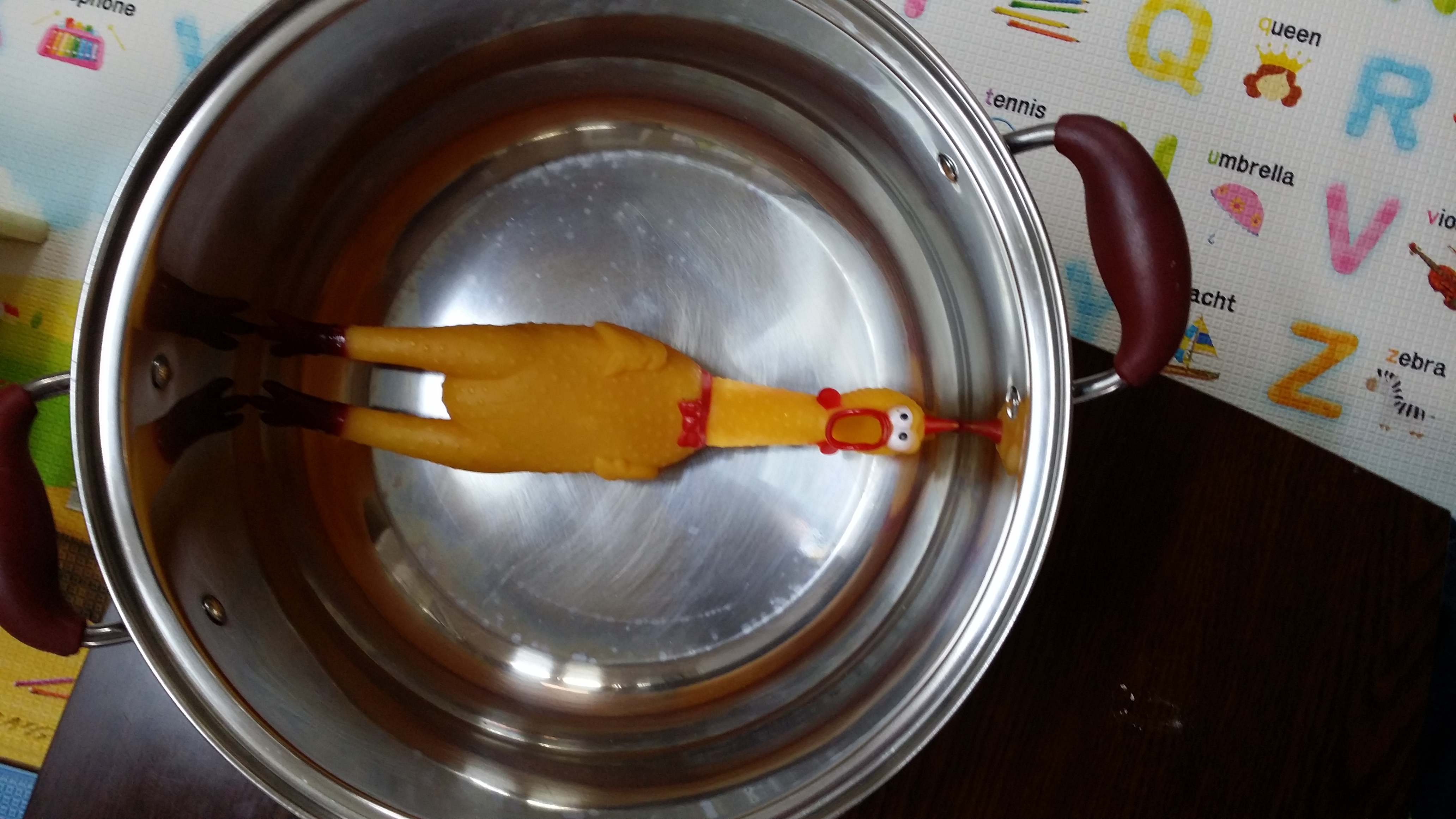 딸래미가 끓여준 백숙