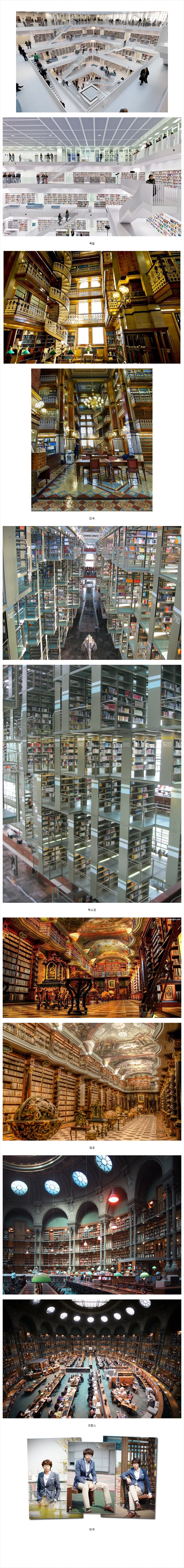 각 나라별 도서관