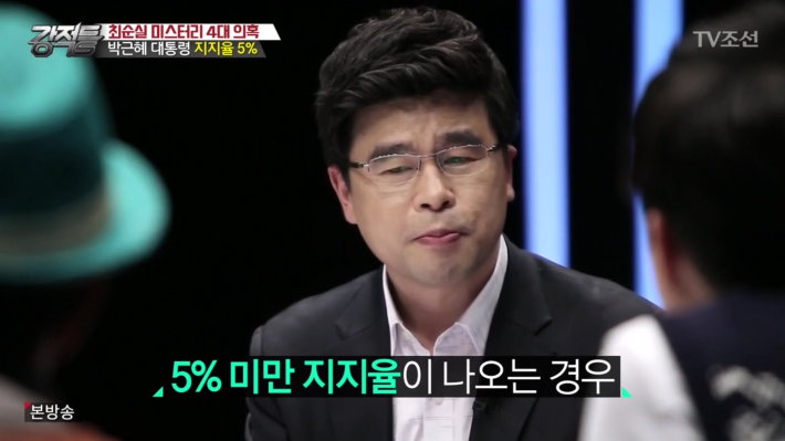 박근혜 지지율 5%의 정체