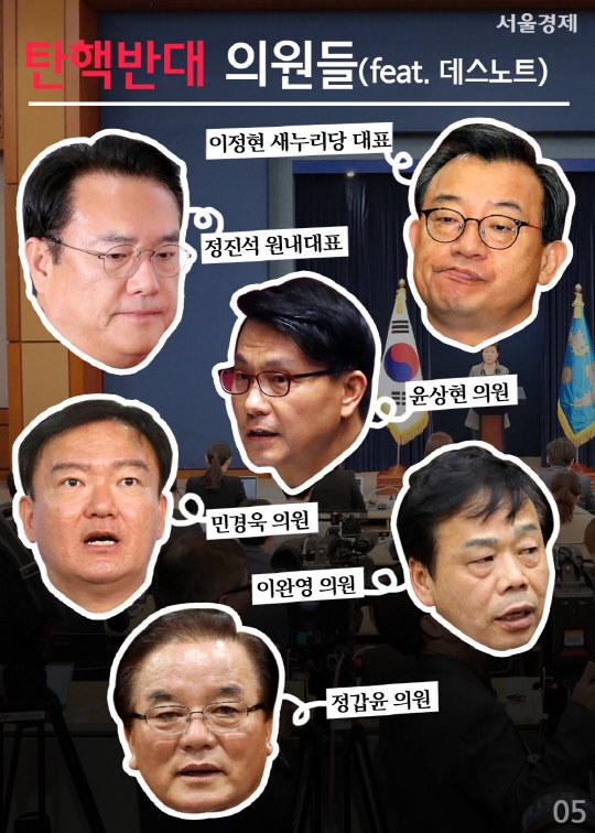 탄핵반대 의원 명단 공개했더니 생긴 일