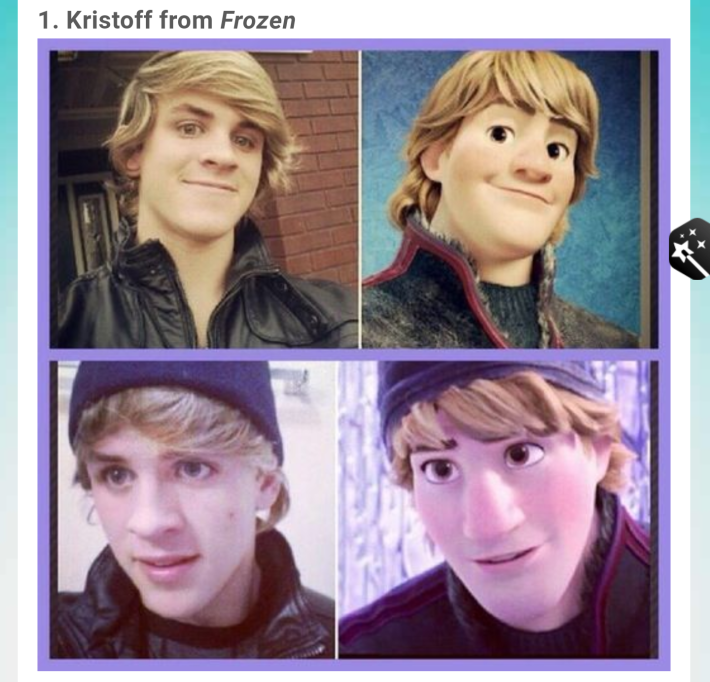 디즈니 캐릭터 실존 인물  설?