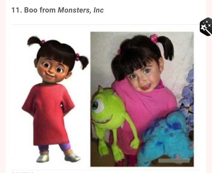 디즈니 캐릭터 실존 인물  설?