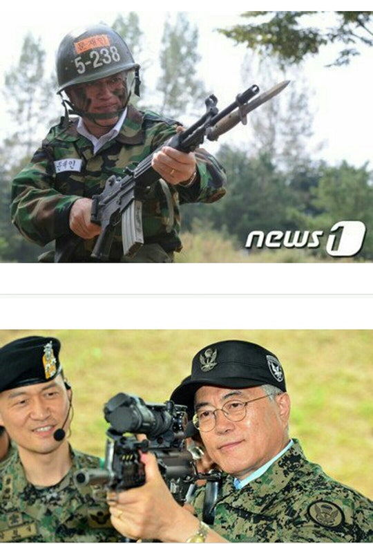문재인 vs 어느 미필들