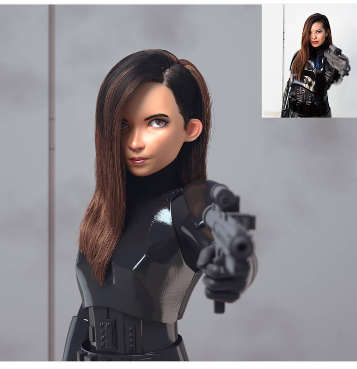 내가 3D 애니메이션의 캐릭터가 된다면...