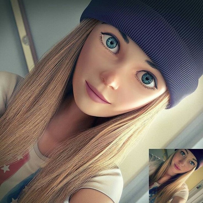 내가 3D 애니메이션의 캐릭터가 된다면...