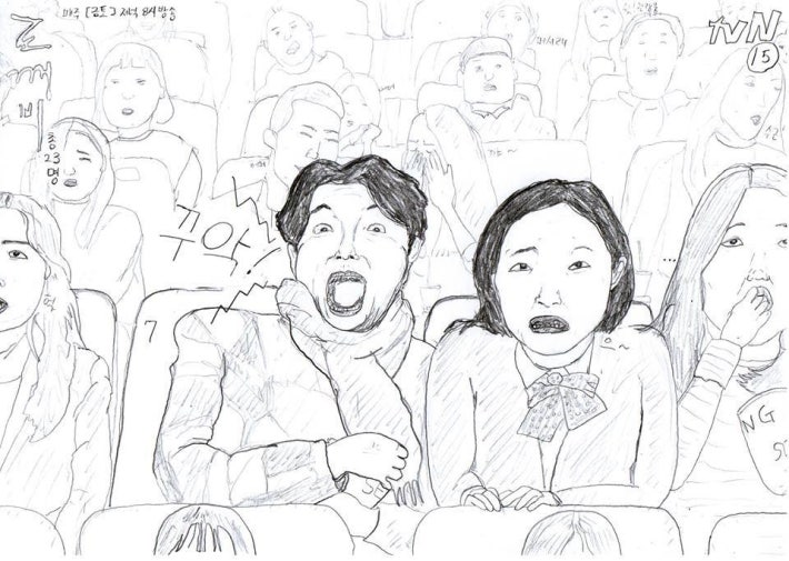 약 한사발 빨고 그린 도깨비 팬아트(퍼옴)ㅋㅋㅋㅋ