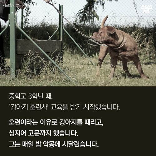 강아지 공장에서 꿈을  키운 아이