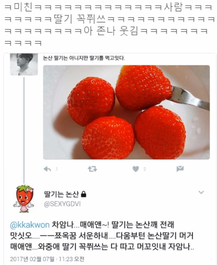 논산 딸기를 먹어야 하는 이유