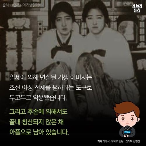 이들이 정말 조선의 여성입니까!!!