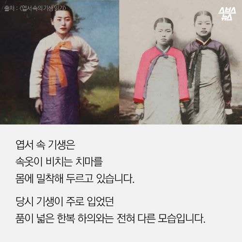 이들이 정말 조선의 여성입니까!!!