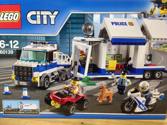 레고 시티 이동식 지휘본부 리뷰.  60139