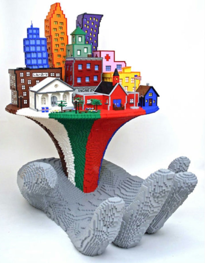 레고가 금손을 거치면....