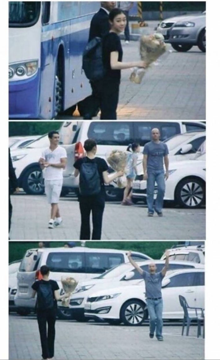 김연아를 본 어느 한 외국인