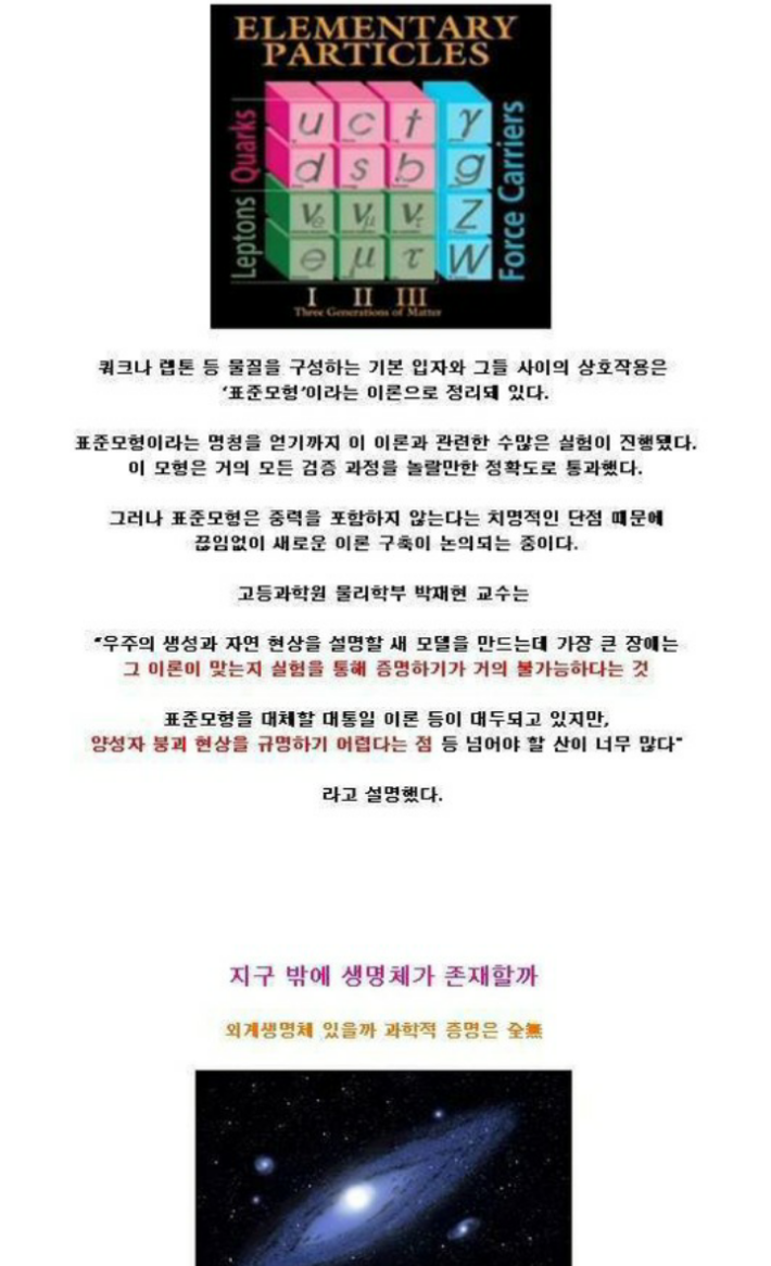 과학으로 풀지못한 난제들