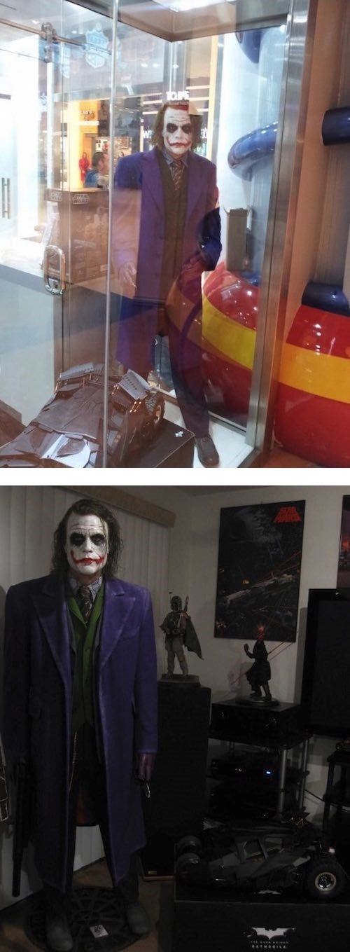 실제 사이즈의 피규어