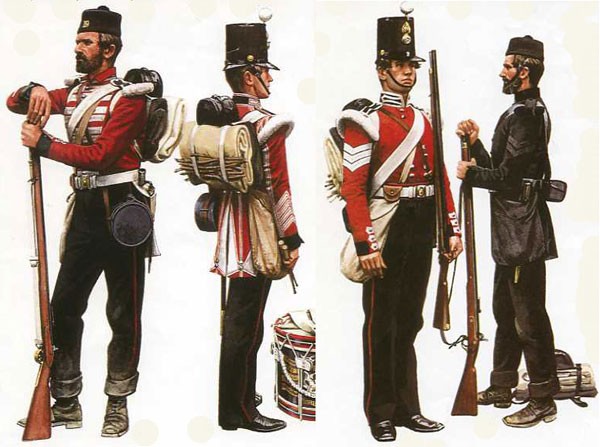 19세기 나라별 군복